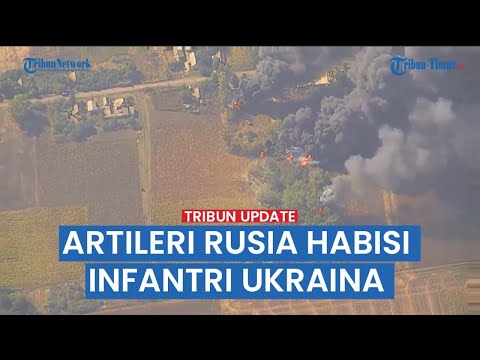 🔴 Rekaman Militer Rusia Habisi Infantri, Lapis Baja dan Tank Ukraina