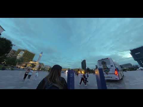 Tirana Skanderbeg europe party.Party at Skanderbeg square May 2021 please explain :)