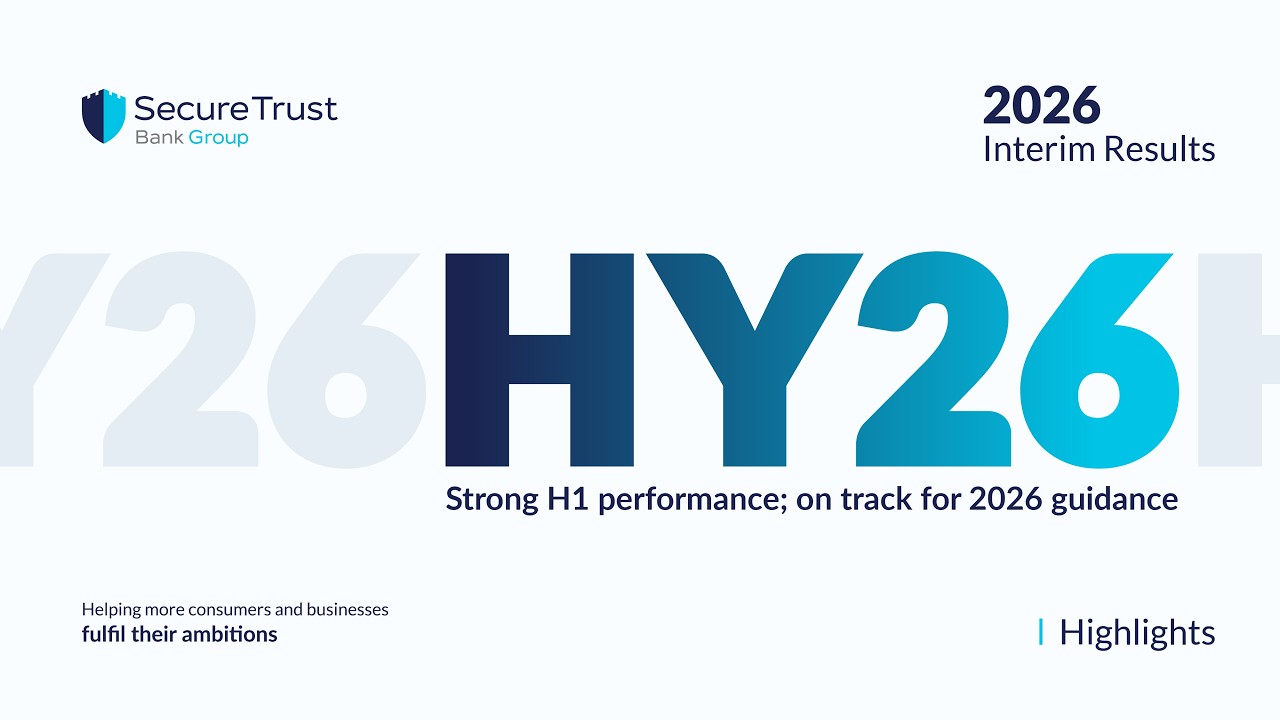 Thumbnail for Secure Trust Bank (STB) Interim Results Overview - August 2026