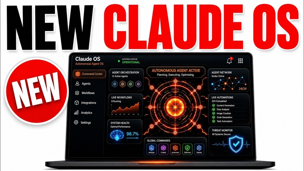 LIVE: Watch Claude Build The Ultimate Agent OS