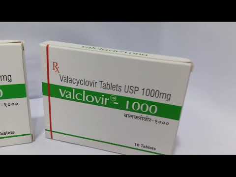 Valcivir Valacyclovir 1000 Mg Tablet