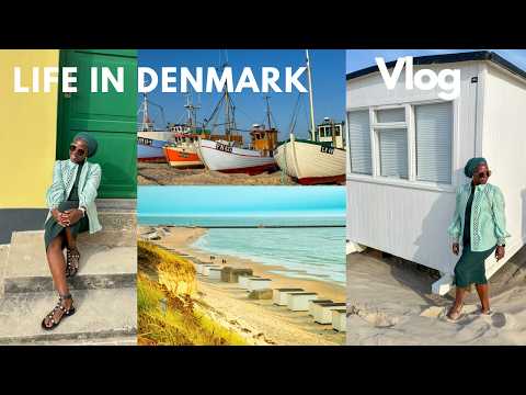 Life in Denmark 🇩🇰Vlog| Cozy 🍵 and Relaxed Weekend getaway| A 10km Sandy 🏖️ Beach + war Bunkers
