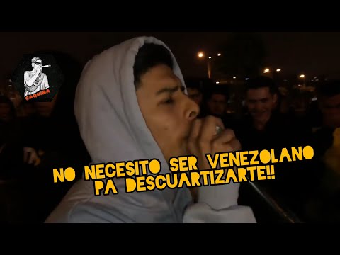 CAQUIÑA & PIETRO (PDR) VS BLACK CODE & SIAN (P09 BATTLES) - RAPZCENCIA