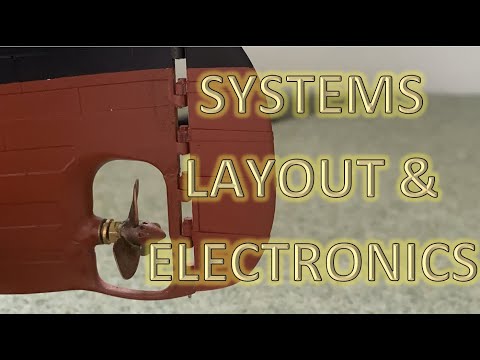 Radio Control Trumpeter 1:200 Titanic Build Part 11 - Systems Layout and Electronics