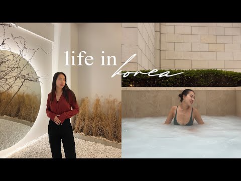 living alone in seoul 🇰🇷 korea's most luxurious spa (paradise city cimer),  glowy skin face mist