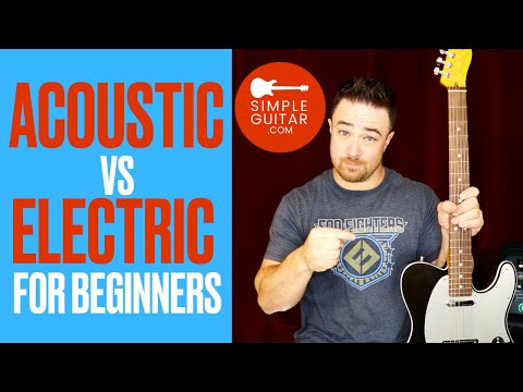 Acoustic VS Electric? Which guitar to start on?