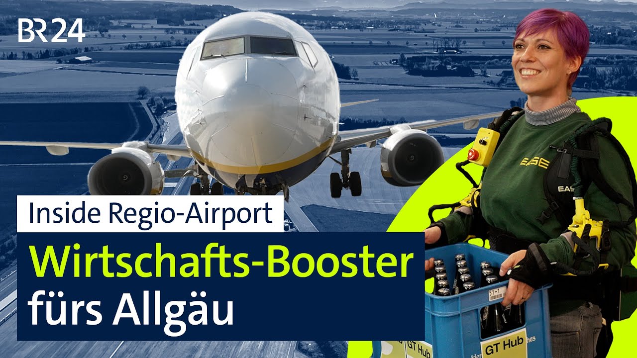 Das Erfolgsrezept des Memminger Flughafens: Wirtschafts-Booster fürs Allgäu | BR vor Ort