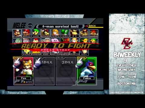 BC Biweekly 9: Winner's Round 2 - Drew (Falco) vs. Torsional Strain (Fox)