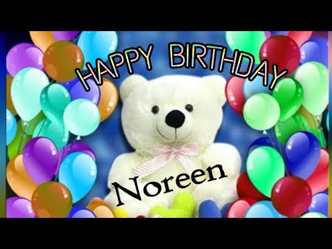Noreen | Happy Birthday Noreen 🎂 🎉 | Birthday Wishes 🕯️| #Shorts
