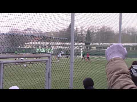 Ausonia - Accademia gol di Crivari