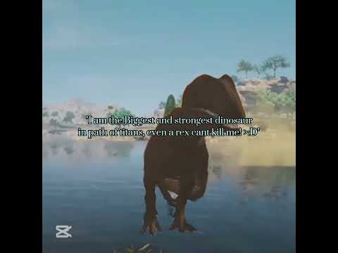 Giga and Carch edit🥀 | #pathoftitans #edit #shorts #giganotosaurus #carcharodontosaurus #dinosaur