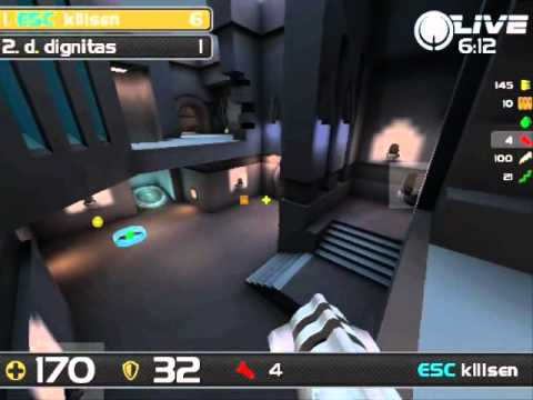 k1llsen vs GaRpY in Quake Live IEM V - qualifications - map 2 of 2