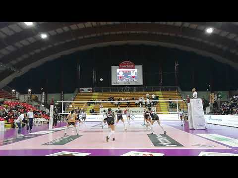 Perugia-Sassuolo (fine terzo set)