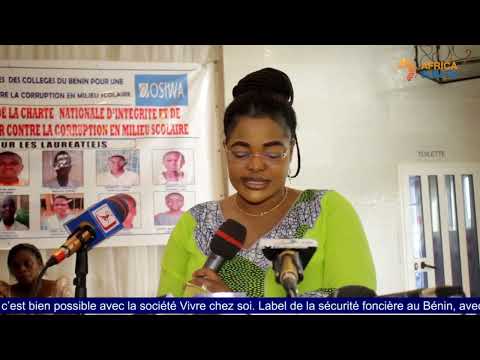 FAWE-Bénin : les lauréats du Concours sur de la charte nationale contre la corruption primés FAWE-Bénin : les lauréats du Concours sur de la charte nationale contre la corruption primés