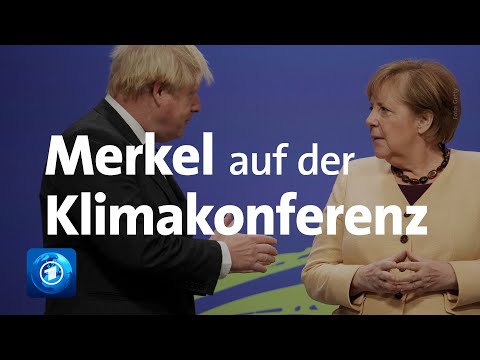 Rede von Kanzlerin Merkel auf der Klimakonferenz in Glasgow