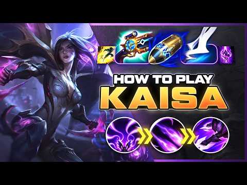 HOW TO PLAY FULL AP KAISA MID | Build & Runes | League of Legends