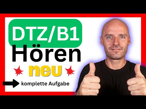 ✅ So bestehst du Hören in der DTZ/B1-Prüfung garantiert!