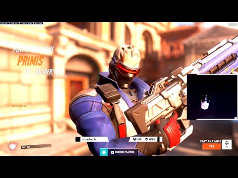 GALE NANO SOLDIER 76 - POTG! [ OVERWATCH 2 TOP 500 SEASON 3 ]