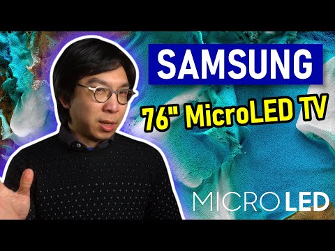 Samsung Announce 76-inch Micro LED TV, But What's The Price?