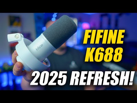 My Favorite Mic Just Got Even BETTER! FIFINE K688 2025 Refresh