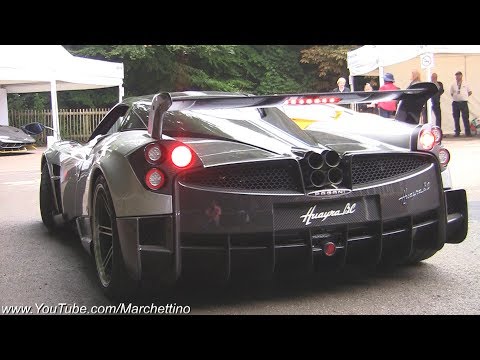 Pagani Huayra BC Exhaust Note - Huge Revs & Accelerations!