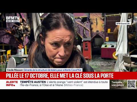Pillée lors des violences du 17 octobre, elle est contrainte de fermer définitivement son commerce