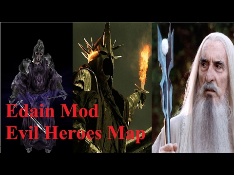 BFME 2 | Evil Heroes Map | Edain Mod