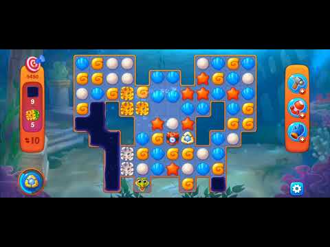 Fishdom Challenge Level 9450 (with Double Lightning Boosters) @choraelmin