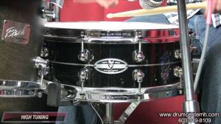 Video thumbnail for Pearl Kapur/Fiberglass Hybrid Exotic Snare Drum 5x14 by Drum Center of Portsmouth