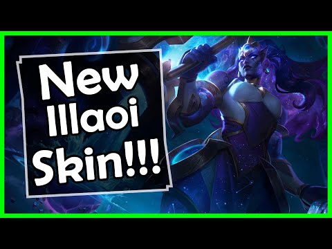 NEW ILLAOI SKIN RELEASED!!! Cosmic Illaoi is BEAUTIFUL - Season 11 Preseason starts TOMORROW!