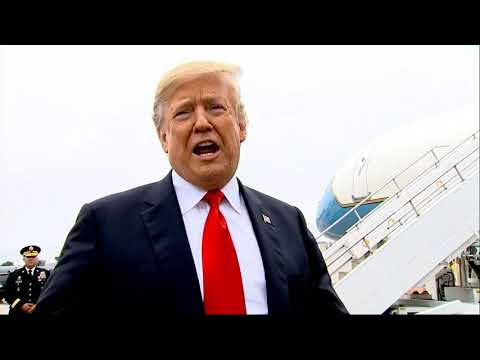President Donald Trump says the country has "a truly great new" Supreme Court Justice in Brett Kavanaugh. The Senate confirmed Kavanaugh on a 50 to 48 vote while Trump was traveling to Topeka, Kansas, for a political rally. (Oct. 6)
