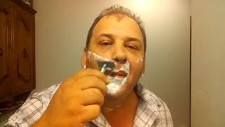 Baili Long Handle - Personna Lab Blue - Wild West &quot;Billy The Kid&quot; - Aqua Velva Musk