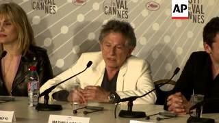 Roman Polanski takes part in press conference for his film '"Venus in Fur"