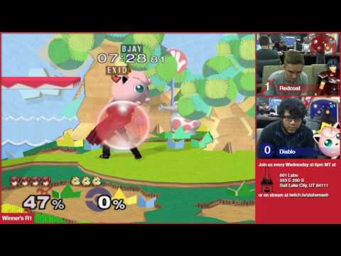 [2016-08-03] Smash Labs Weekly - SSBM - W1 - Redcoat vs Diablo