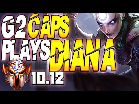 G2 Caps Plays Diana vs Orianna Mid Lane - 10.12