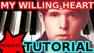 JAMES BLAKE - My Willing Heart - PIANO TUTORIAL Video (Learn Online Piano Lessons)
