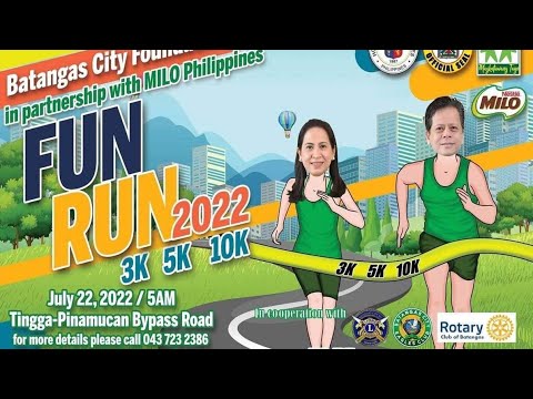 53rd Batangas City Foundation Day - Fun Run 3K 5K 10K