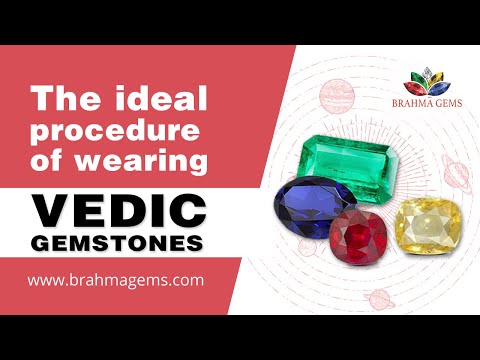 Know about the procedure of wearing an Astrological Gemstone