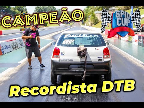 DTB 2827 Campeão e Recordista - Pré Stage SPID CUP - Arrancada nacional profissional em 201 metros!!