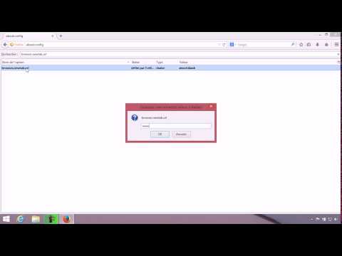 comment modifier page d'accueil firefox