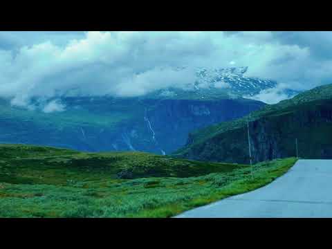So exciting Sognefjellsvegen road, Norway