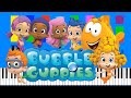 Bubble Guppies Sun Beautiful Sun Slow Medium 4K Piano Tutorial