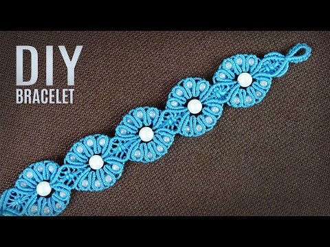 Spiral Macrame Patterns DIY Macrame Spiral Bracelets