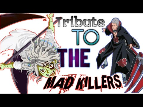 AMV|| [60fps] TRIBUTE TO THE MAD KILLERS ||hidan and suzuya||