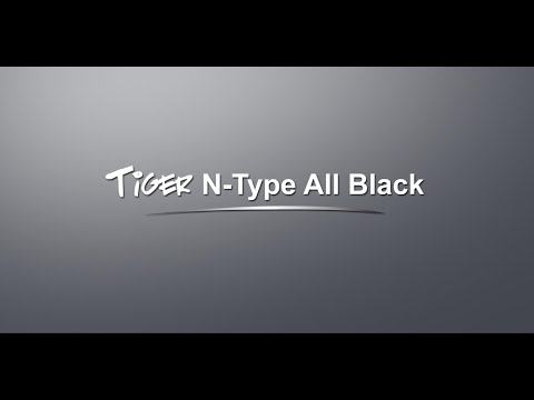 JinkoSolar Tiger N-type All Black — повністю чорна панель