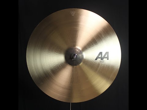 Sabian 24" AA Bash Ride - 3307g (video demo) image 2