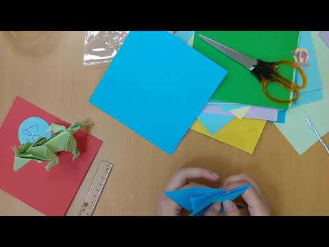 059# How to make a paper kangaroo Part 2   RYANGPIE Day004