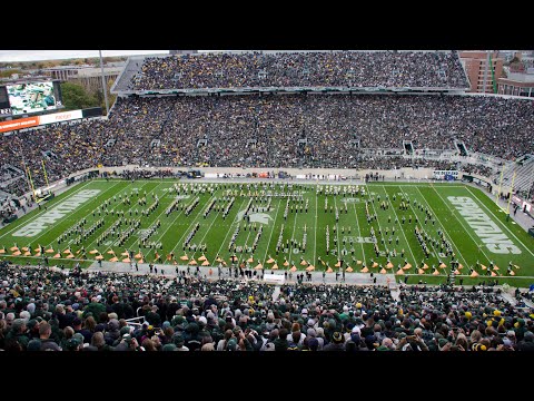Halloween "Spooktacular" w/Spartan Marching Band (HC) - Oct 30, 2021 - Michigan vs Michigan State