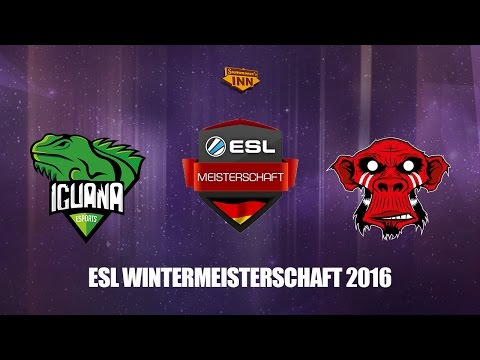 Iguana eSports vs. Mysterious Monkeys e.V. - Finale, ESL Wintermeisterschaft 2016