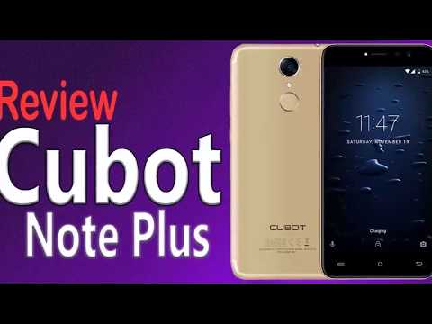 Cubot Note Plus a camera phone, that is not devoid of style